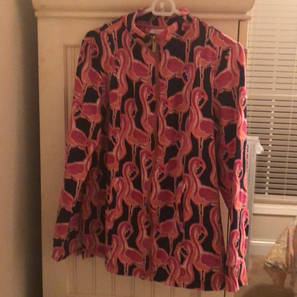 Crown and ivy zip jacket